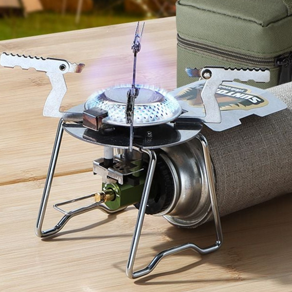 미니 캠핑용 가스 버너 야외용 휴대용 스토브 부탄가스 백패킹