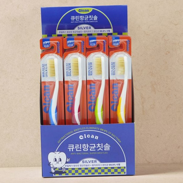 데 성인용 칫솔 은함유 구강 관리 칫솔 미세모 치석 제거 - 상품 이미지