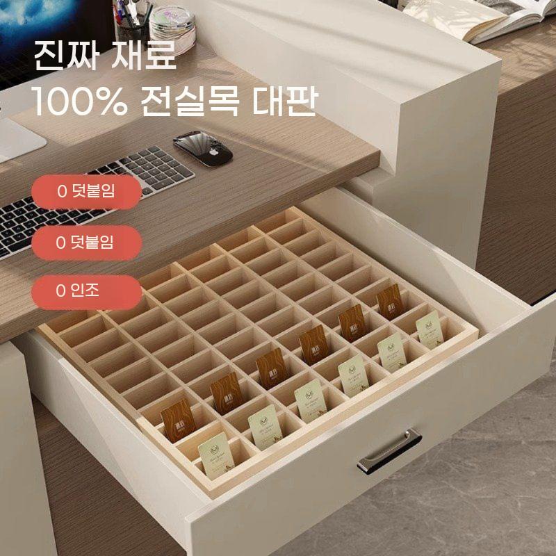 호텔 카드키 보관함 명함 프런트 데스크 룸 카드 수납 프론트 수납함 펜션 키 칸막이 캐비닛 - 상세 이미지 5