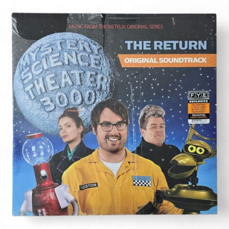 UnKnown [해외](수입 LP) Mystery Science Theater 3000: The Return Soundtrack EXCLUSIVE YELLOW 12 VINYL