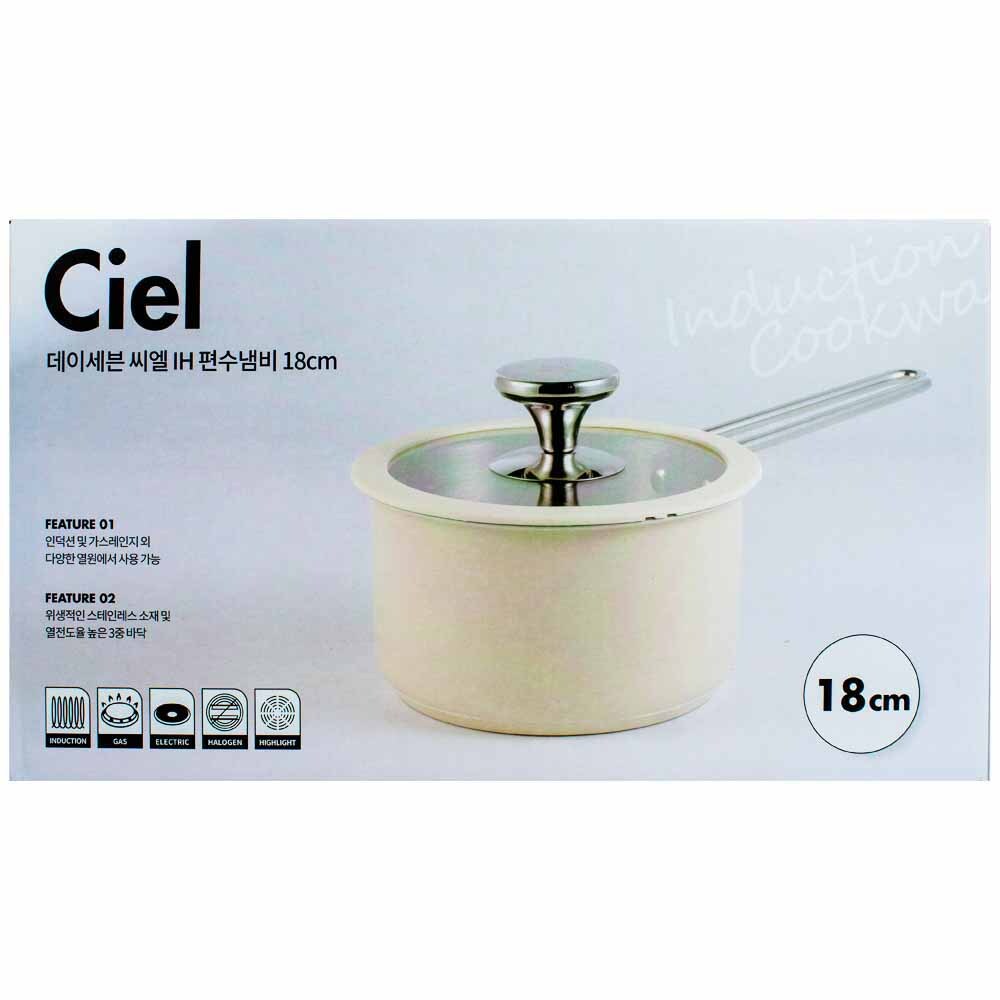 데이세븐 씨엘 IH 편수냄비 18cm(101112) - 메인 이미지