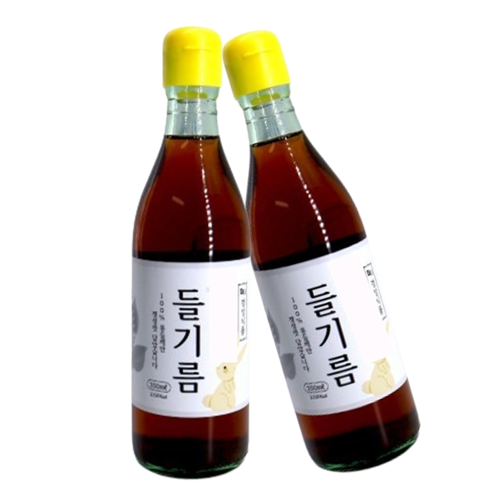 [억수로상회] 통깨로 압착한 들기름 350ml (수입산 깨) - 상세 이미지 2