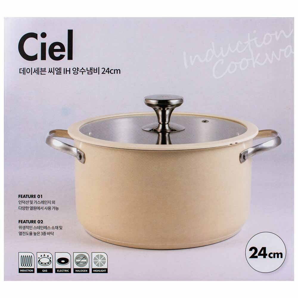 데이세븐 씨엘 IH 양수냄비 24cm(101136) - 메인 이미지