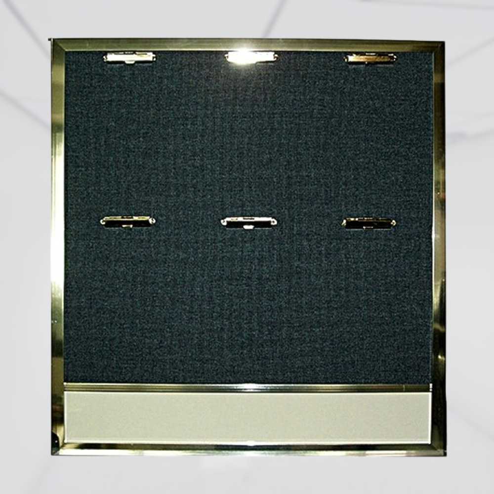 알미늄 알림판 6구 집게형 750 750mm - 메인 이미지