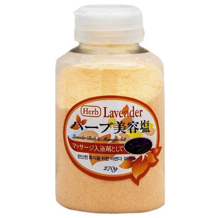 허바롬 허브 미용염 입욕제 270g-라벤더 - 상품 이미지