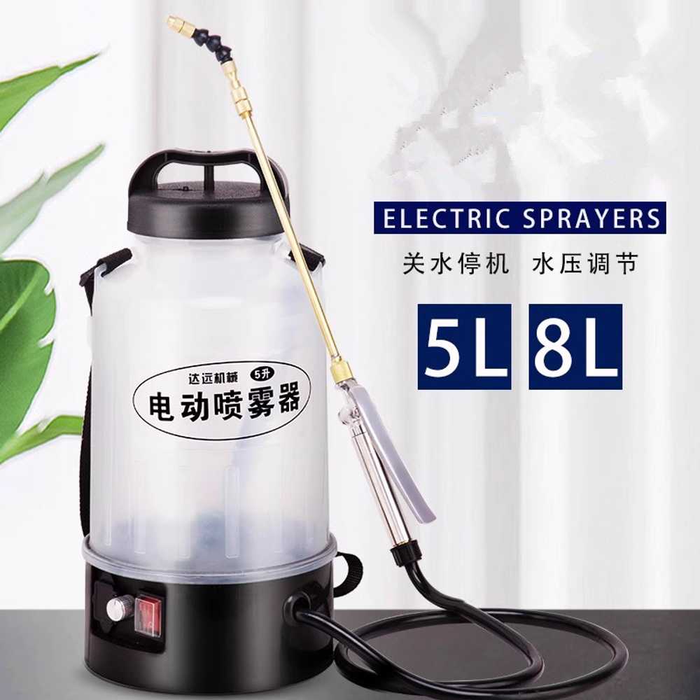 충전식 분무기 무선 배낭형 전동 휴대용 대용량 폼건 5L 표준형 이미지 6