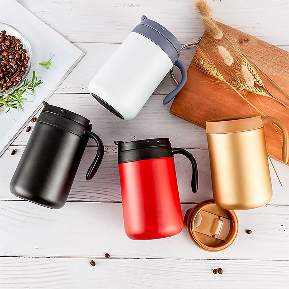 보온보냉 볼륨 스텐머그 텀블러 500ml - 상품 이미지
