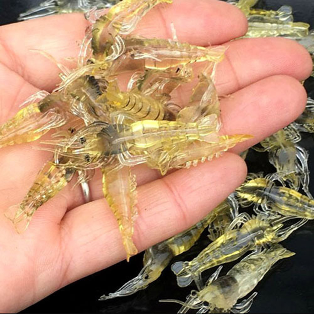 실리콘 인공 새우미끼 루어미끼 5PCS - 상세 이미지 2