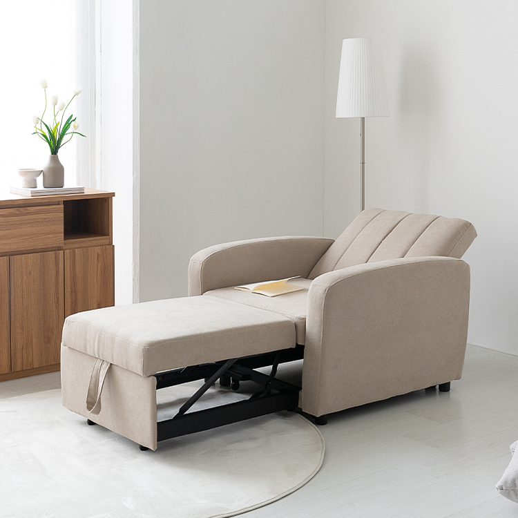 네르센 1인 패브릭 소파베드 XY2178 7238.0152, 다크그레이