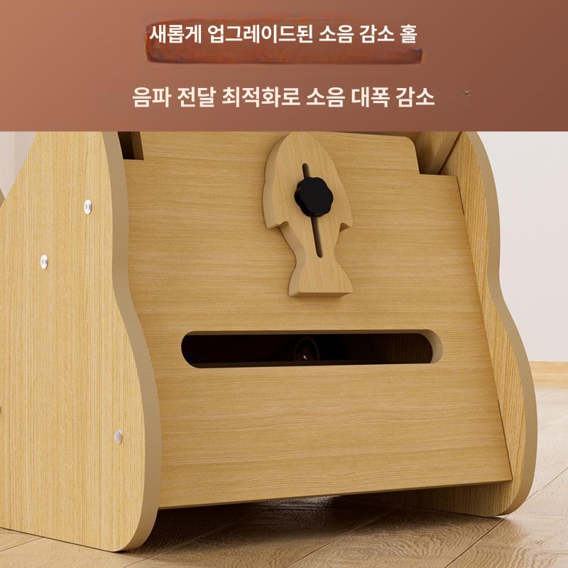 고양이런닝머신 물레방아 펫런닝머신 쳇바퀴 캣워커 SS 새끼 내추럴 우드 기타 - 상세 이미지 3