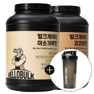[1+1] 헬로벌크 게이너 단백질 프로틴 쉐이크 식사대용 벌크업 보충제 ... 맛있게 먹은 솔직 후기 - 상품 이미지 1