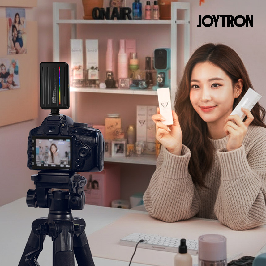 조이트론 스마트폰 촬영 조명 휴대용 유튜브 방송용 영상 조명 릴스 SD20 이미지 7