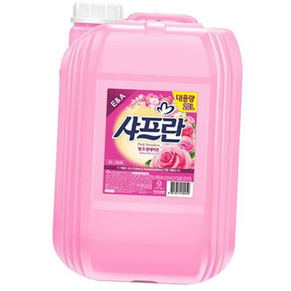 무색소 장미 향 섬유 유연제 약산성 대용량 섬유 유연제 린스 - 메인 이미지