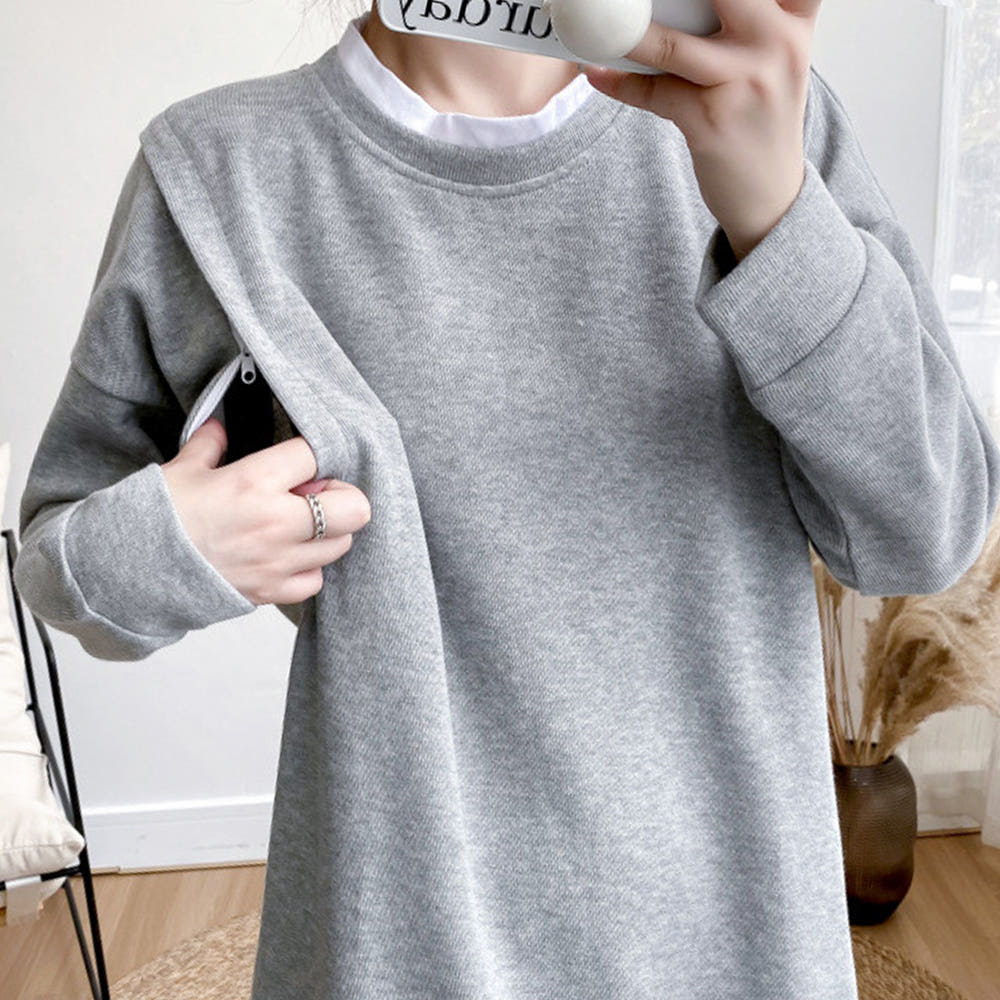 통통한 체형 수유 원피스