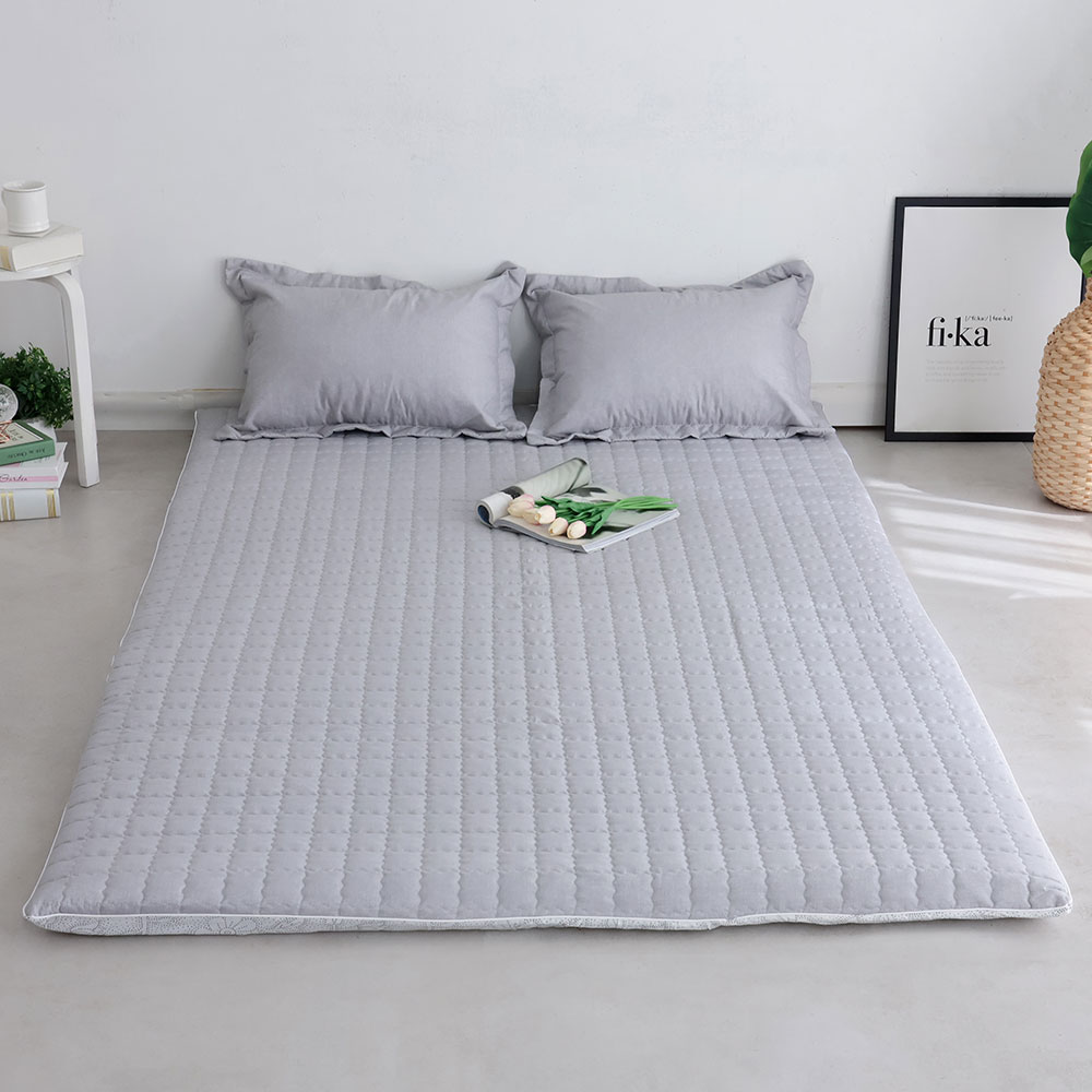 아르떼베딩 베이직 요매트 (요커버+솜매트) 바닥에까는 미끄럼방지 누빔 5cm