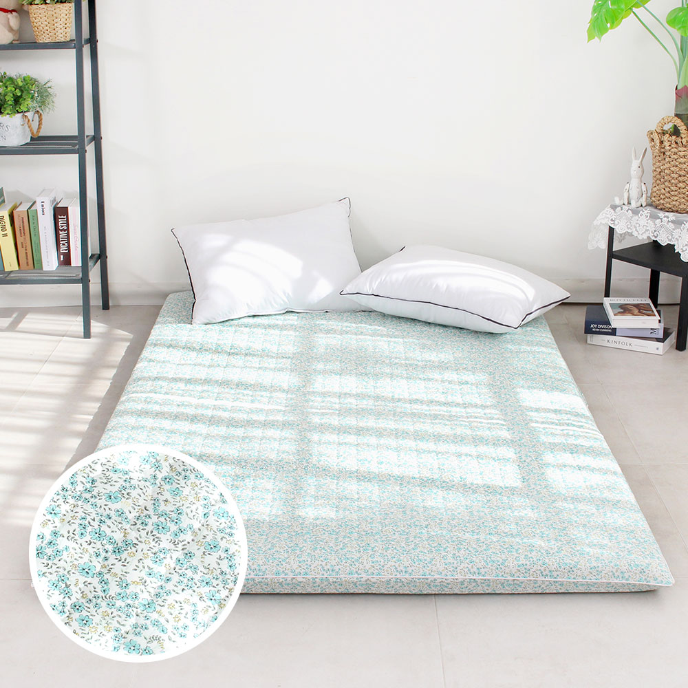 아르떼베딩 바닥에까는 순면 누빔 요커버 (요솜없음) 메리골드 5/8cm 공용