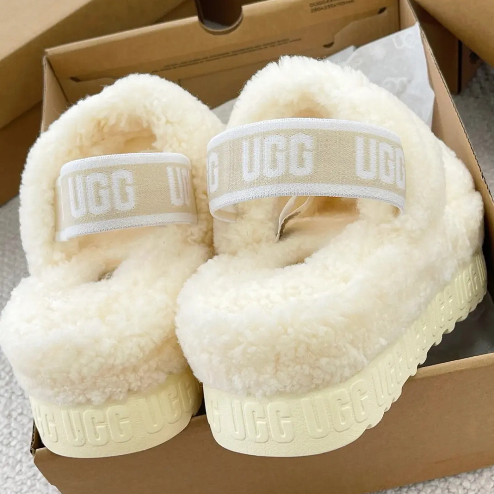 미국 어그 UGG 플러피타 샌들 네추럴 화이트 1120876-nat - 상세 이미지 2