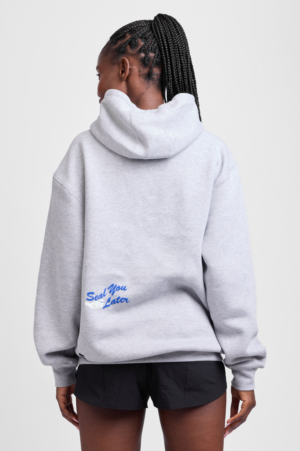 Jolyn Raine Hoodie - Seal - 상세 이미지 5