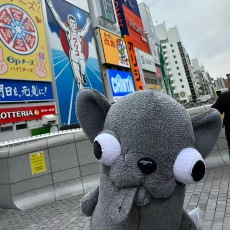 병든 헤롱 치와와 인형 커플 키링 키홀더 열쇠고리 백꾸 가꾸 백참 참장식 특이한 웃긴 강아지 쓸데없는 우정 선물 흰털 핑크 블랙 분홍 검정 커플 치와와 이미지 6
