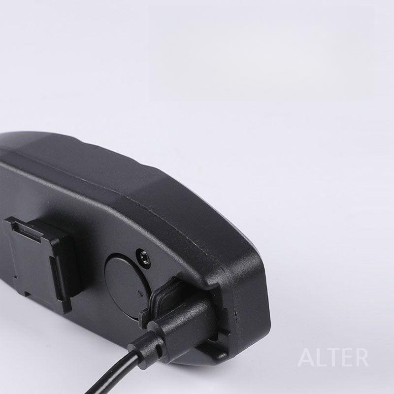 전동 킥보드 방향 지시등 후미등 자전거 깜빡이 usb 5510 방향등 블랙 - 상세 이미지 2