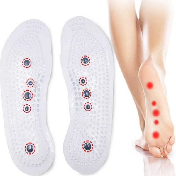맞춤형 자석 깔창 마사지 지압 깔창 절단형 반영구 - 상품 이미지