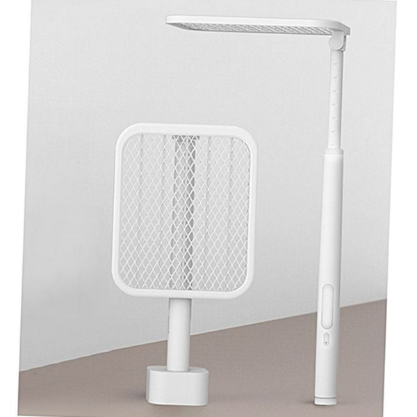 탁상용 uv led 모기채 스탠드형 모기채 실내용 휴대용 충전식 전기 - 상품 이미지