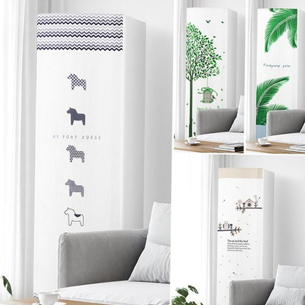 인테리어 스탠드 에어컨 커버 디자인 무풍 에어컨 커버 스탠드형 사각 - 상품 이미지