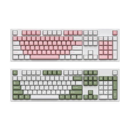 [COX]CSK105 VIA 실리콘 사운드 뎀퍼 유무선 기계식 그린 (페블축)