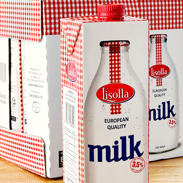 믈레코비타 멸균우유 폴란드 수입 우유 1000ml 12개