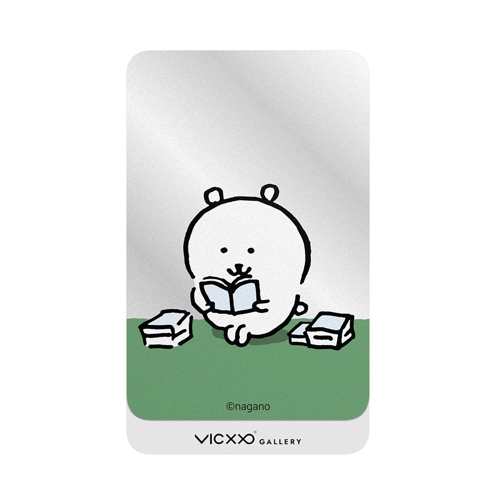 담곰이 농담곰 책 읽는 담곰이 띠부띠부 보조배터리 전용 미러 스킨 - 상품 이미지