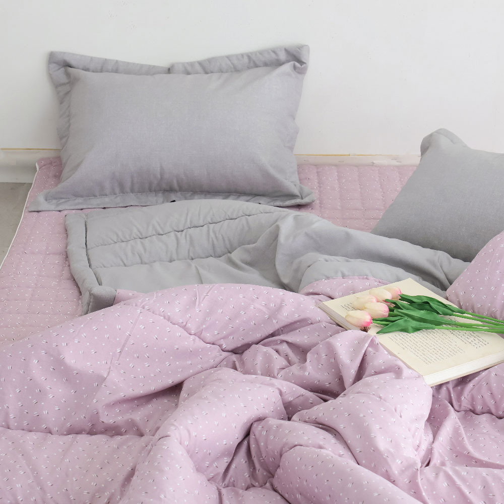 아르떼베딩 마카롱 요매트 (요커버+솜매트) 바닥에까는 미끄럼방지 누빔 5cm