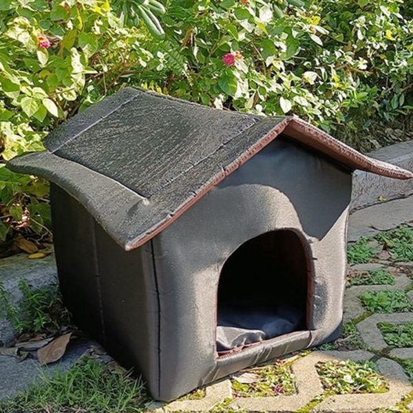 야외 길고양이 집 겨울용 숨숨 집 방수 보온