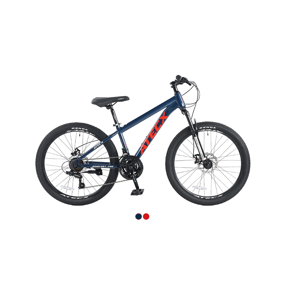 컴포트 24인치 주니어 자전거 COMFORT 24D 하이텐강 디스크 브레이크 MTB
