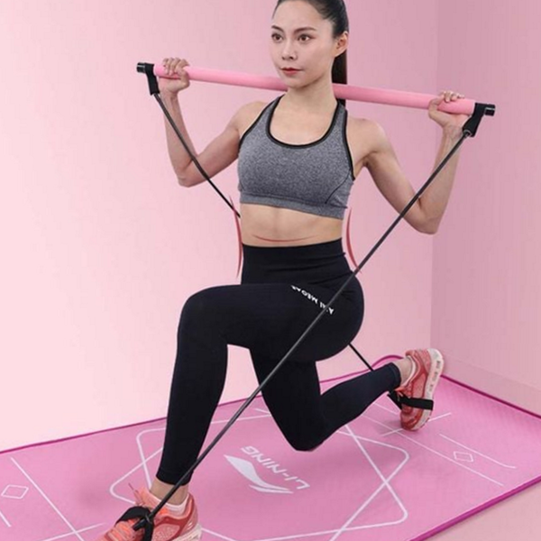 운동 튜빙 밴드 스트레칭 저항 밴드 필라테스 홈트 용품 - 상품 이미지