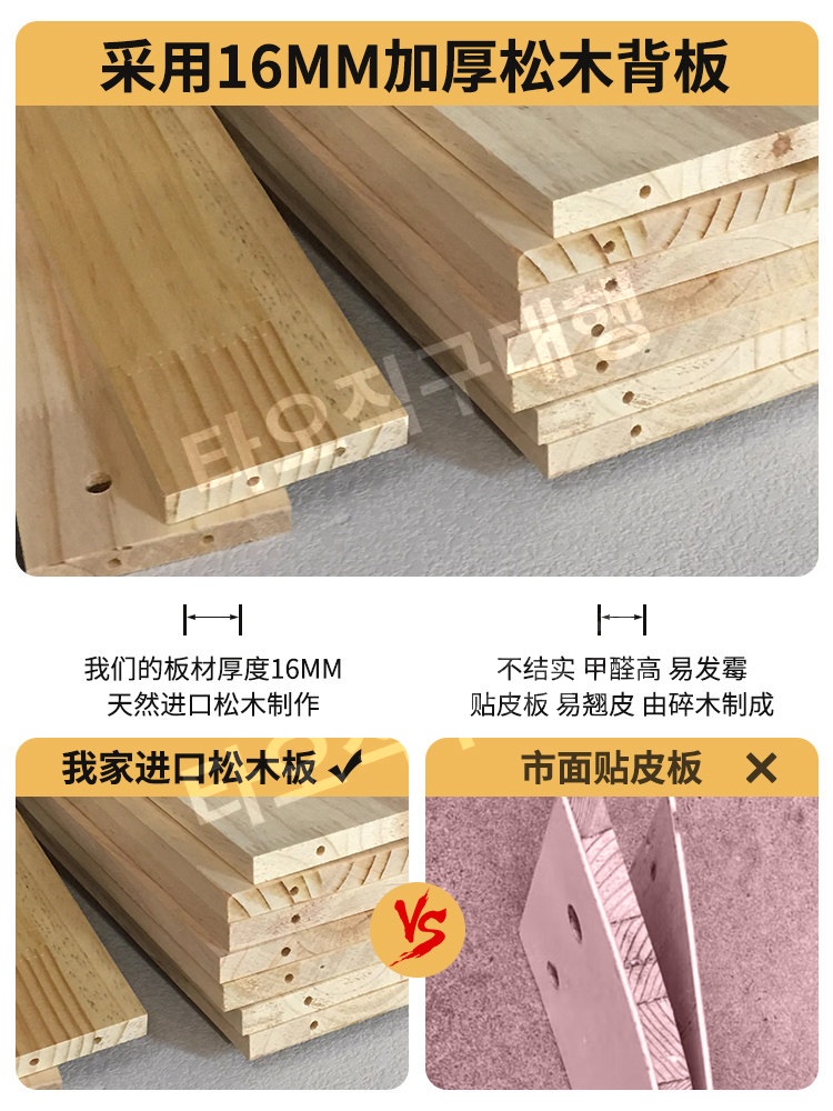 침대틈새수납장 거실 얇은 슬림 폭좁은 소파 틈새장 침대옆 선반 미니 틈새선반 사이드 수납장 - 상세 이미지 3