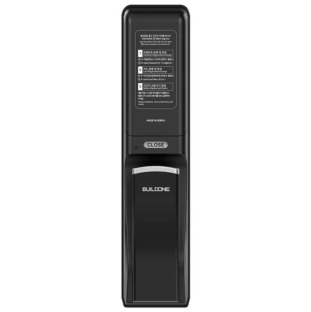 얼굴 안면인식 푸시풀 디지털 도어락 BO-DP8100VSK 화재감지 아파트 현관문 자가설치 빌드원 이미지 6