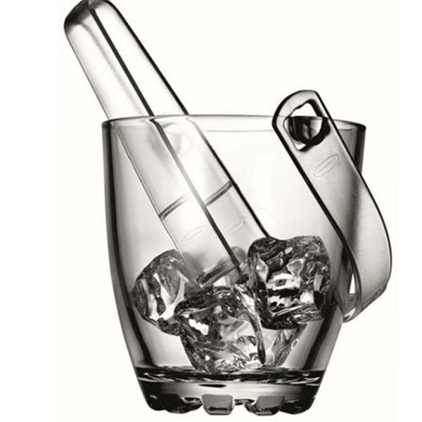 투명 유리 아이스 버킷 바아이스 아이스 버킷 칵테일 샴페인 맥주 - 상품 이미지