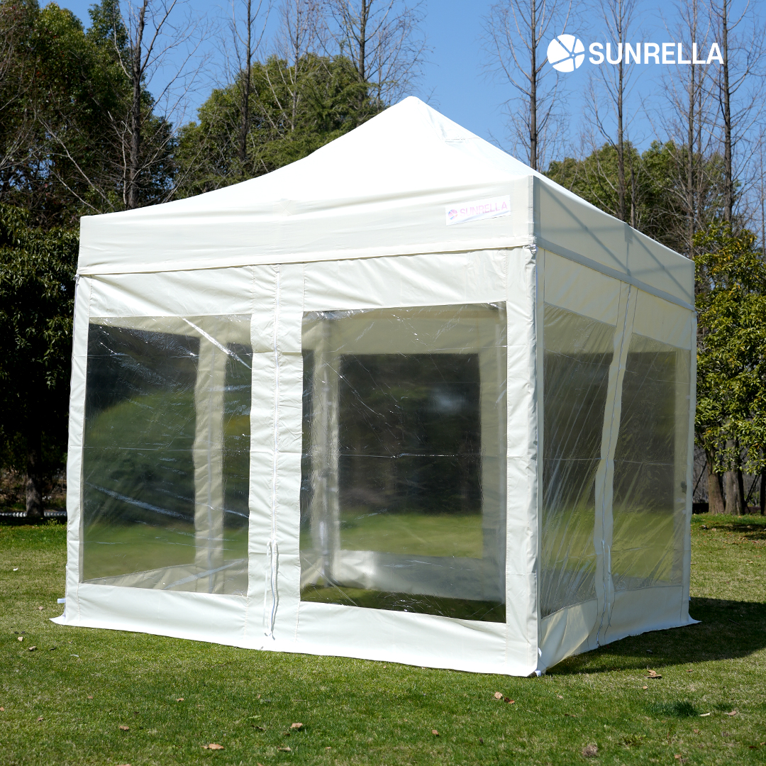 접이식 캐노피 천막 투명 바람막이 포장마차 방수 천막 캐노피 옆면천 22