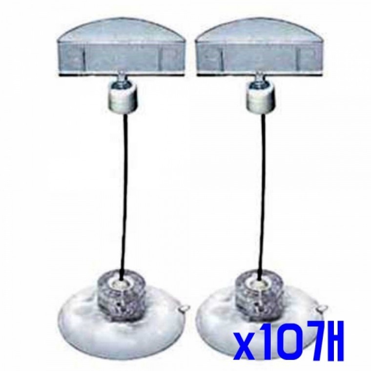 집게형 pop꽂이 클립-철사 봉 꽂이 대 x10개 메모클립 - 메인 이미지