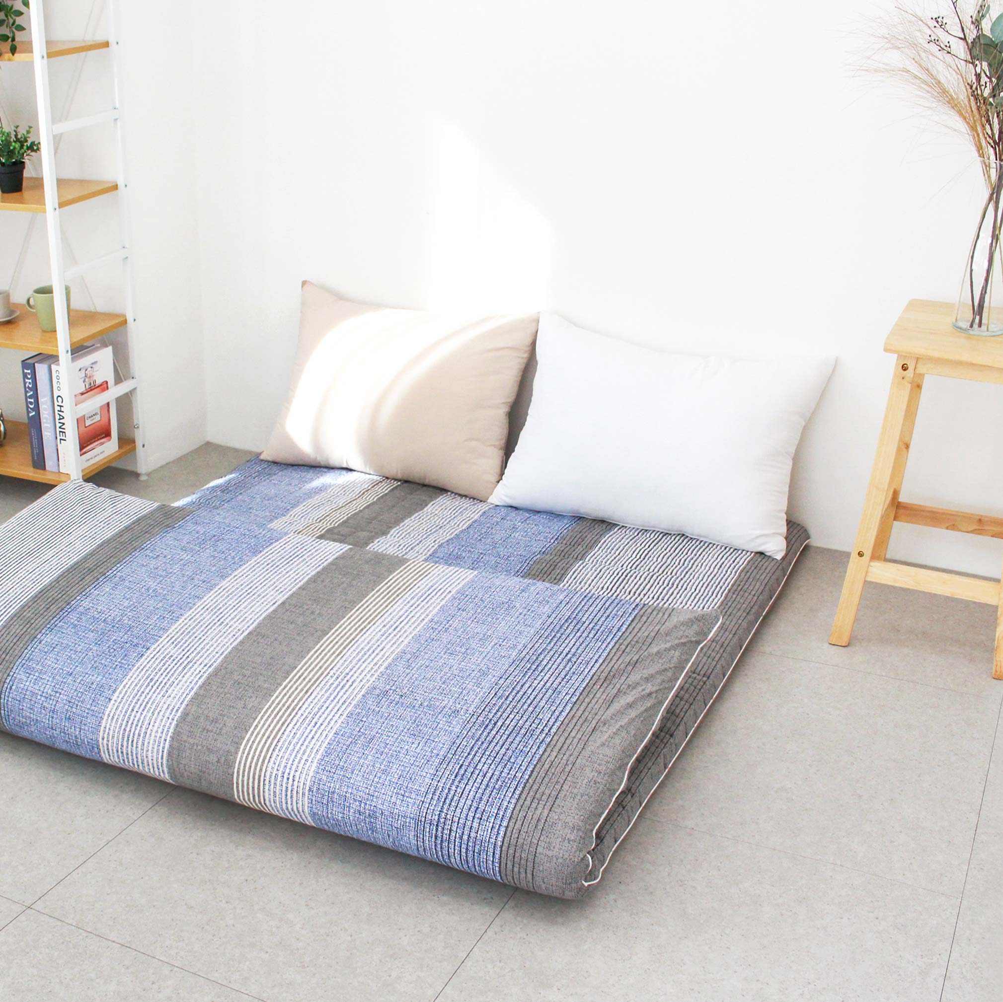 아르떼베딩 보송한 순면 누빔 국산 사계절 요커버 스테이 핑크 싱글 5/8cm겸용