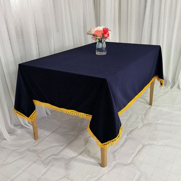 고급 벨벳 테이블보 업소용 행사용 테이블보 직사각 인테리어 카페 연회