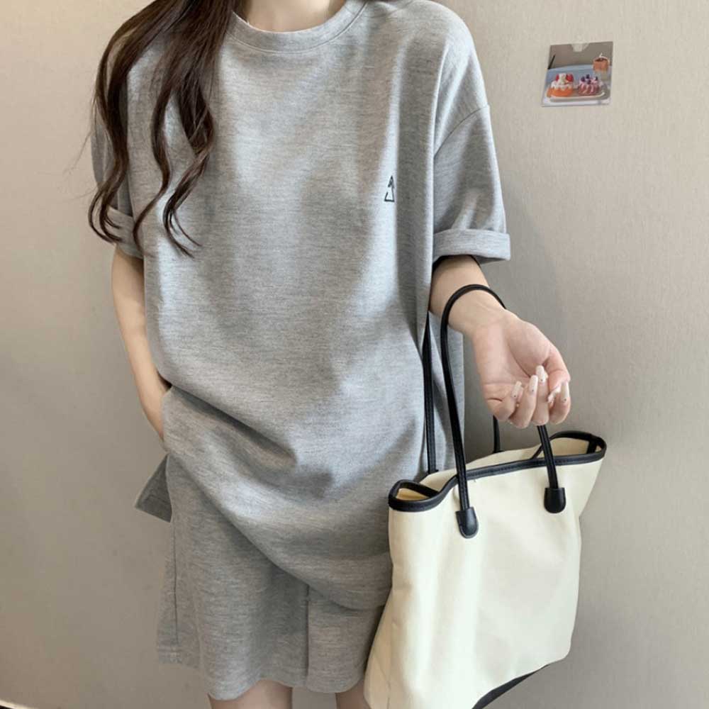 면 반팔 반바지 세트 NM-0212 - 메인 이미지