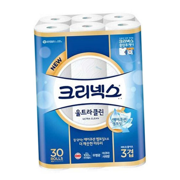 두루마리 롤휴지 부드러운 3겹 화장지 가정용 30롤 데 - 상품 이미지