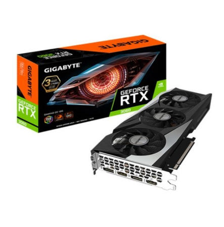 기가바이트 기가바이트 지포스 RTX 3060 Gaming OC D6 12GB 그래픽카드, GV-N3060GAMING OC-12GD