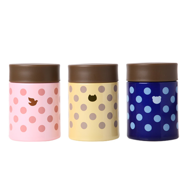 도시샤 애니멀 미니죽통 CDBSF 250ML 이유식통 보온죽통 - 상품 이미지