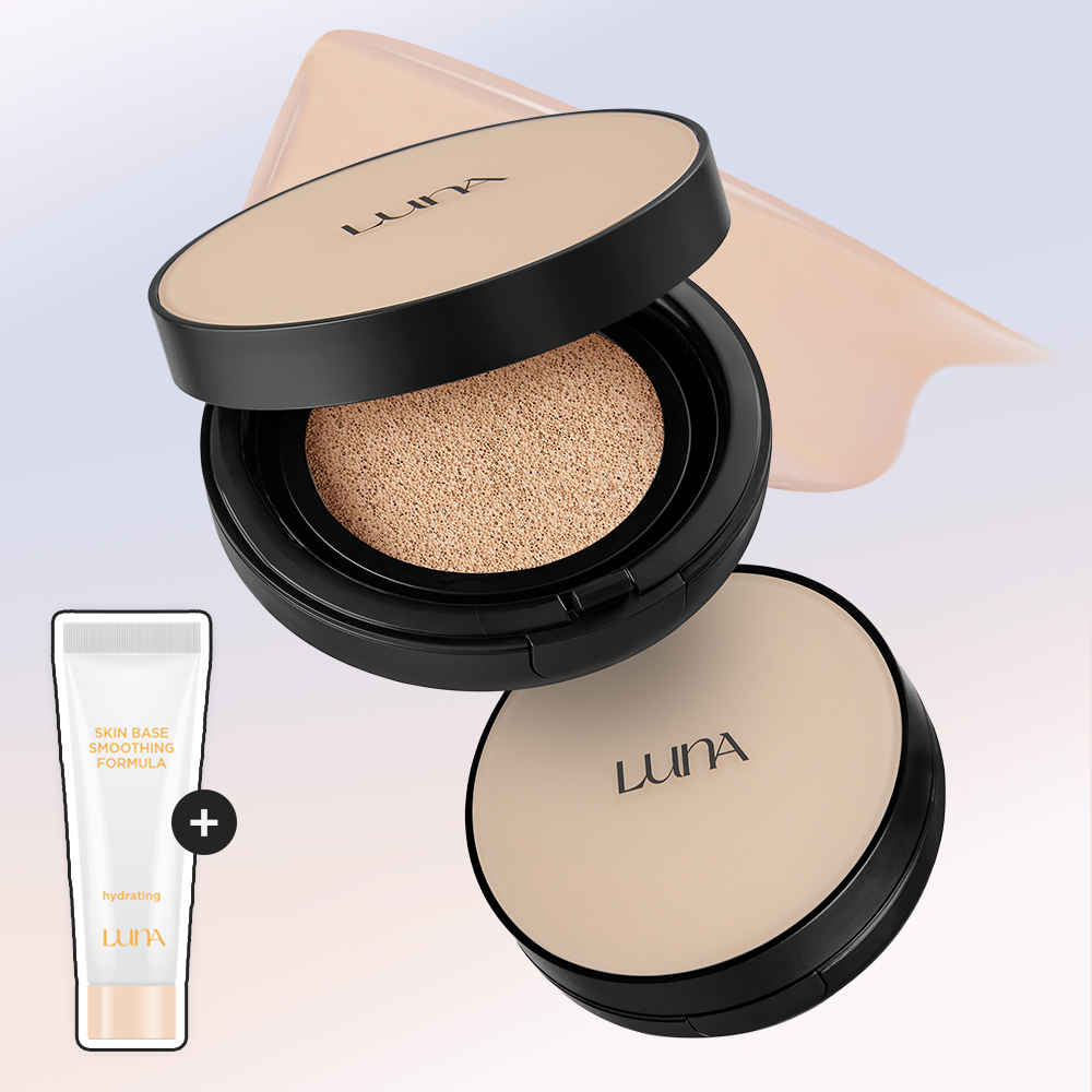 루나 롱래스팅 컨실픽싱 쿠션 본품+리필 13.5g (SPF50 PA++++) (+수분 베이스 5ml 증정)