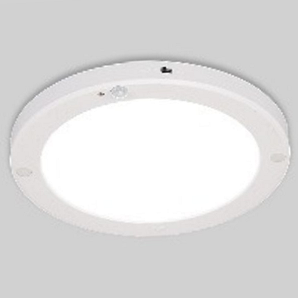 주광색 led 센서등 엣지 원형 센서등 베란다 계단 현관 실내 - 상품 이미지