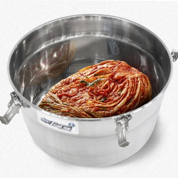 대용량 스텐 김치통 사각 보관 스테인레스 김치 밀폐 - 상품 이미지