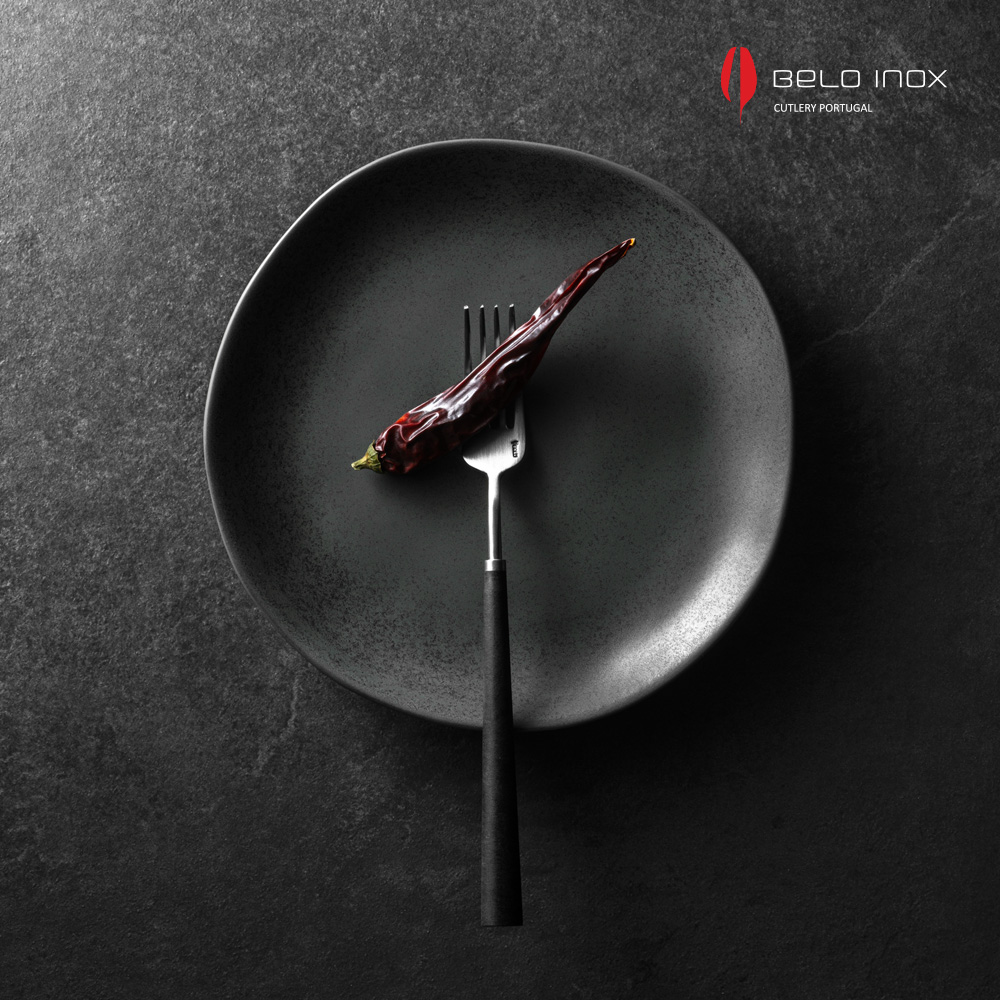 [벨로아이녹스] 유메 블랙 케이크 포크 1p - 상세 이미지 2