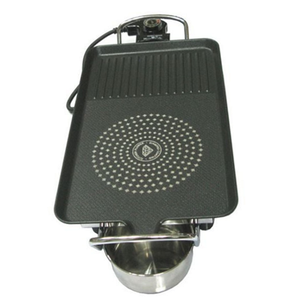 대형 전기 그릴 팬 휴대용 전기 불판 논스틱 다용도 고기